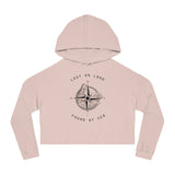 Compass - Cropped Hooded Sweatshirt