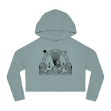 Poseidon - Cropped Hooded Sweatshirt