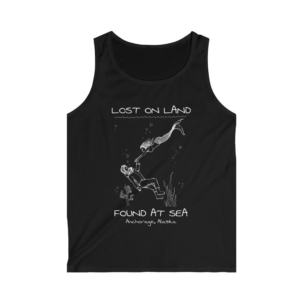 MERMAID - Men's Softstyle Tank Top - ANCHORAGE