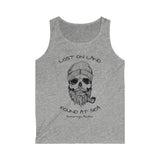 SKULL - Men's Softstyle Tank Top - ANCHORAGE